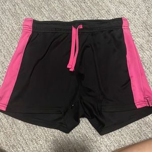 black and pink MAMBO shorts size L (14)